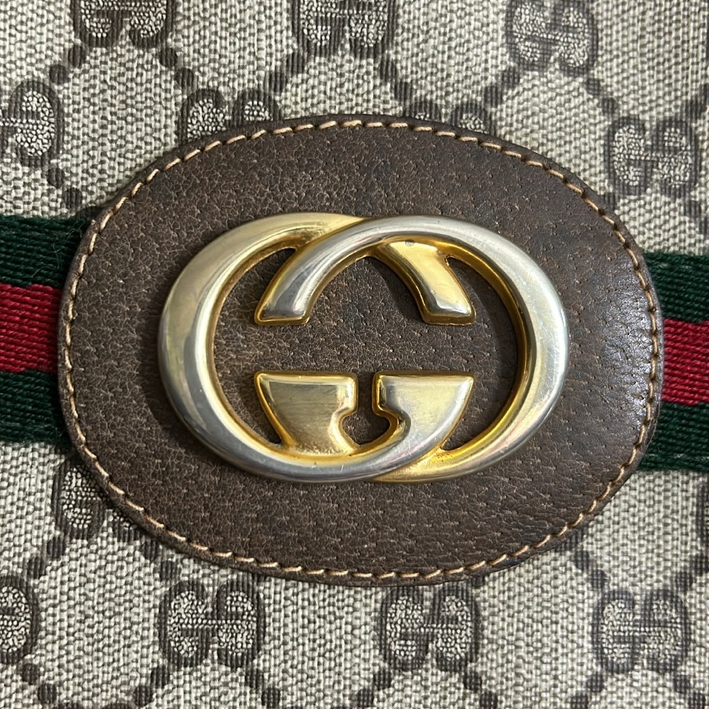 🖤Vtg 70s GUCCI GG Supreme Tote/Shoulder bag - Picture 4 of 17